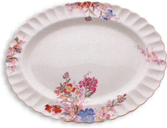 Picture of Oval Plat.13"