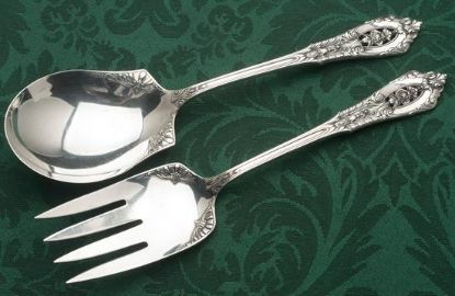 Picture of Salad Set All Silver