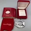 Picture of Reed & Barton Sterling Songs of Christmas Ornament, "Joy to the World", boxed