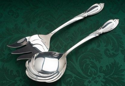 Picture of Salad Set All Silver