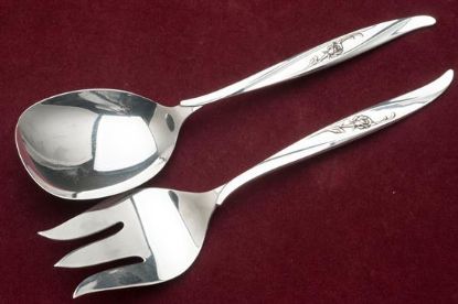 Picture of Salad Set All Silver