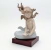 Picture of Lladro ,Set Of 3 Mermaids With Wooden Stands. 1413 (Illusion), 1414 (Fantasy), & 1415 (Mirage)