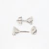 Picture of 14k White Gold 2.62CTW Diamond Solitaire Studs 