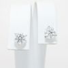Picture of 14k White Gold 2.62CTW Diamond Solitaire Studs 