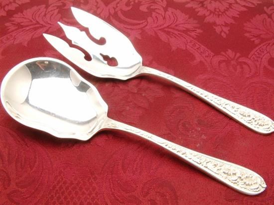 Picture of Salad Set All Silver