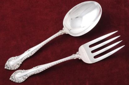 Picture of Salad Set All Silver