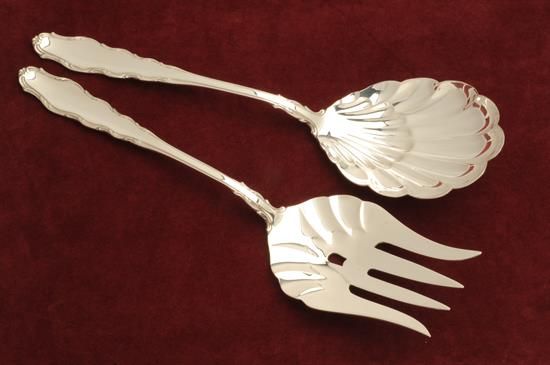 Picture of Salad Set All Silver