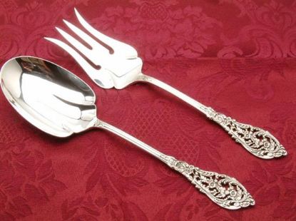 Picture of Salad Set All Silver