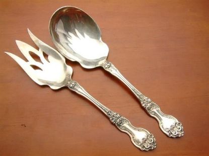 Picture of Salad Set All Silver