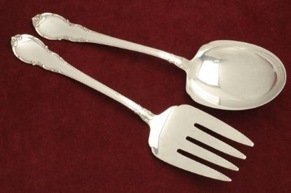 Picture of Salad Set All Silver