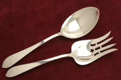 Picture of Salad Set All Silver