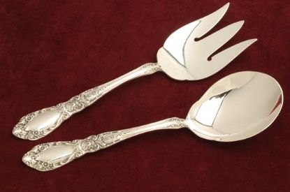 Picture of Salad Set All Silver