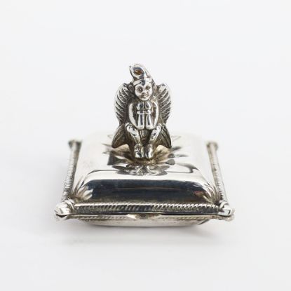 Picture of Cazenovia Abroad Silver Plated Tooth Fairy on Pillow Tooth Box