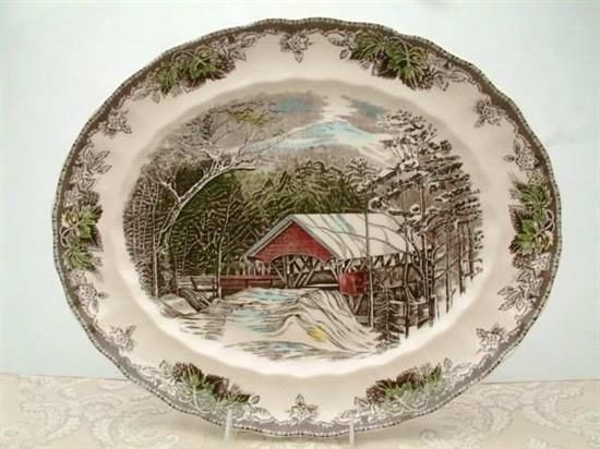 Picture of New Oval Plat. 16"