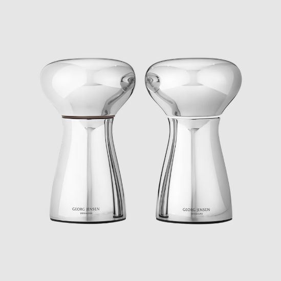 Picture of Georg Jensen Alfredo Salt & Pepper Small Mill Set