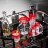 Picture of Waterford Crystal 'New Year Firework' Set of 2 Red Shot Glasses