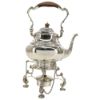 Picture of Antique 1923 English Sterling Silver Water Kettle on Stand by Adie Brothers Ltd., Birmingham