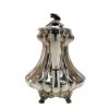 Picture of Antique 1827 English Sterling Silver Coffee Pot with Flower Finial & Shell & Flower Feet by Waterhouse & Son, Birmingham