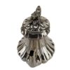 Picture of Antique 1827 English Sterling Silver Coffee Pot with Flower Finial & Shell & Flower Feet by Waterhouse & Son, Birmingham