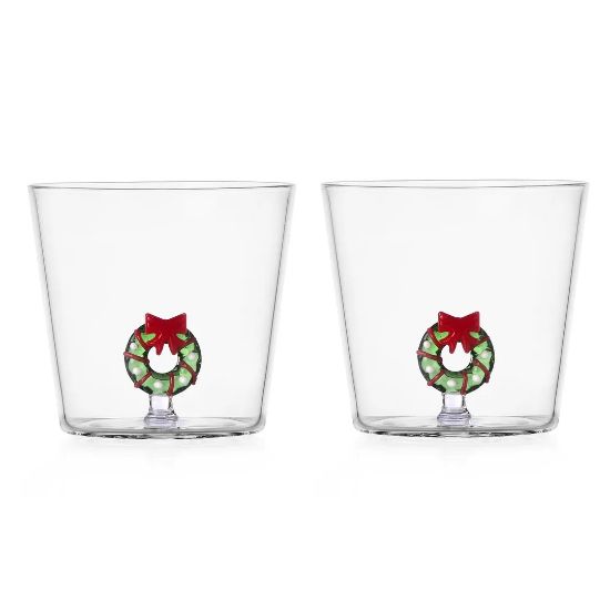Picture of Ichendorf Milano 'Christmas Tales' Wreath Tumblers