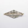 Picture of Platinum Edwardian Diamond Brooch 