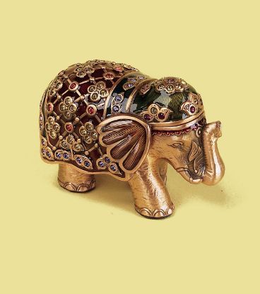 Picture of Edgar Berebi 'Mini Maharaja, Elephant Box #7608/1