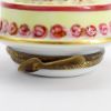 Picture of Limoges Porcelain Wedding Cake with Red Roses Trinket Box