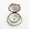 Picture of Limoges Porcelain Strawberry Cake on Plate Trinket Box 