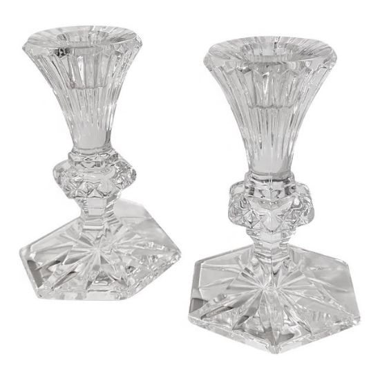 Picture of Waterford Pair of Chatham Crystal Candlesticks