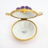 Picture of Limoges Porcelain Blueberry Tart Trinket Box 