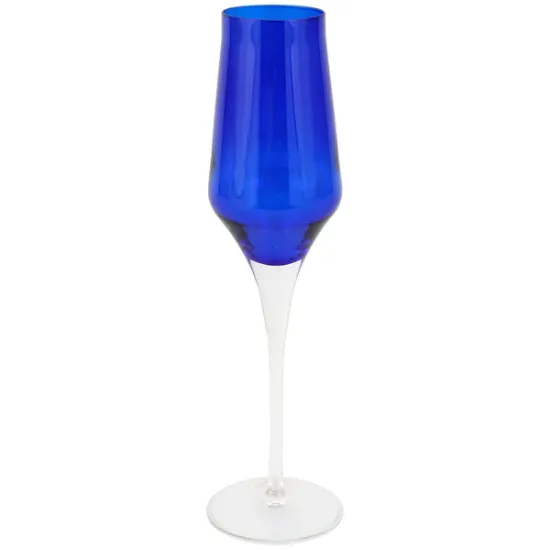 Picture of Cobalt Champagne Glass
