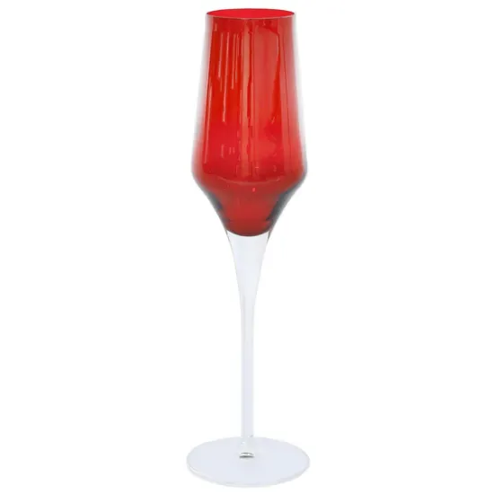 Picture of Red Champagne Glass