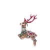 Picture of Jay Strongwater Santa's Reindeer 'Comet' Blown Glass Ornament - Fifth in Series