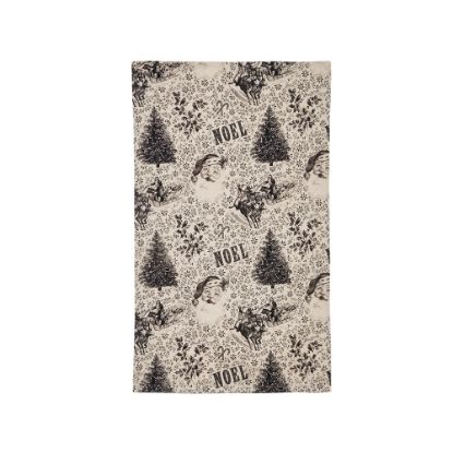 Picture of Vintage Inspired Santa & Sleigh Rides Tea Towel