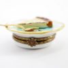 Picture of Limoges Porcelain Slice of Berry Pie on Plate with Spoon Trinket Box 