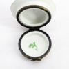 Picture of Limoges Porcelain Tiramisu/Mille-Feuille Napoleon Pastry on Plate Trinket Box
