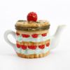 Picture of Limoges Porcelain Strawberry Shortcake Teapot Trinket Box 