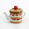 Picture of Limoges Porcelain Strawberry Shortcake Teapot Trinket Box 