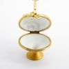 Picture of Limoges Porcelain Handled Compote of Fruit Trinket Box