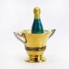 Picture of Limoges France Champagne Bottle in Golden Ice Bucket Trinket Box