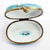 Picture of Limoges Porcelain Monet's Japanese Bridge & Waterlilies Trinket Box 