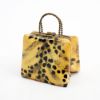 Picture of Limoges Porcelain Leopard Print Purse Trinket Box with Surprise Credit Card Inside