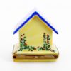 Picture of Rochard Limoges Porcelain Birdhouse Trinket Box 