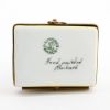 Picture of Rochard Limoges Porcelain Birdhouse Trinket Box 