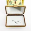 Picture of Rochard Limoges Porcelain Birdhouse Trinket Box 