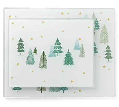 Picture of Lenox 'Balsam Lane' Glass Prep Board, Set of 2