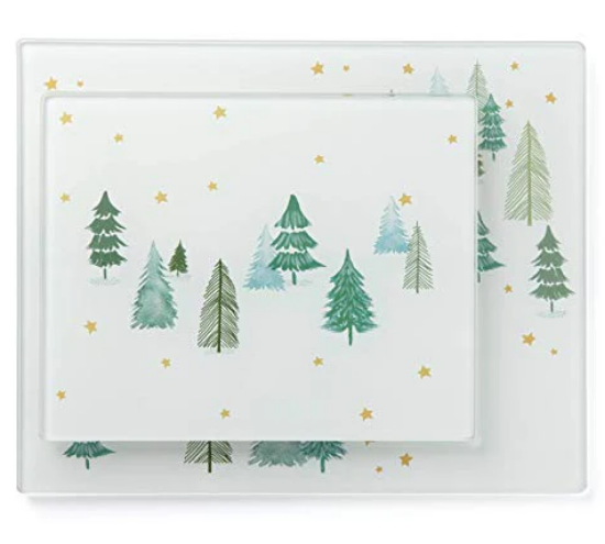 Picture of Lenox 'Balsam Lane' Glass Prep Board, Set of 2