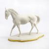 Picture of 1981 Franklin Mint 'Spanish Riding School - Travers' Bisque Figurine by Pamela du Boulay 