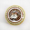 Picture of Vintage Halcyon Days 'Be Happy' Enameled Cat Pill Box with Box & COA