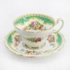 Picture of E.B. Foley Bone China 'Windsor' Green Tea Cup & Saucer